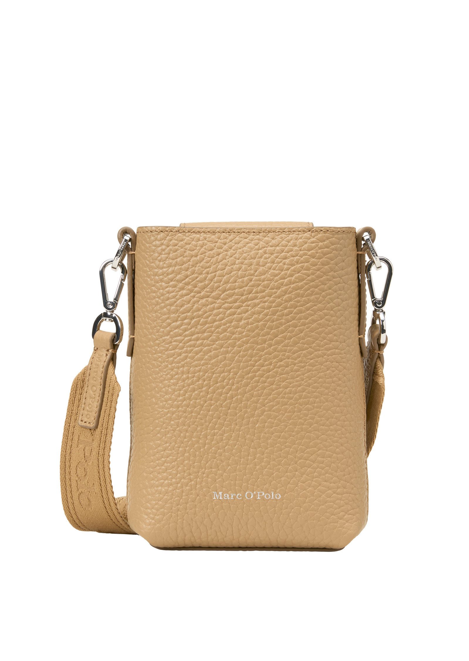 Marc O'Polo Handytasche aus genarbtem Rindleder