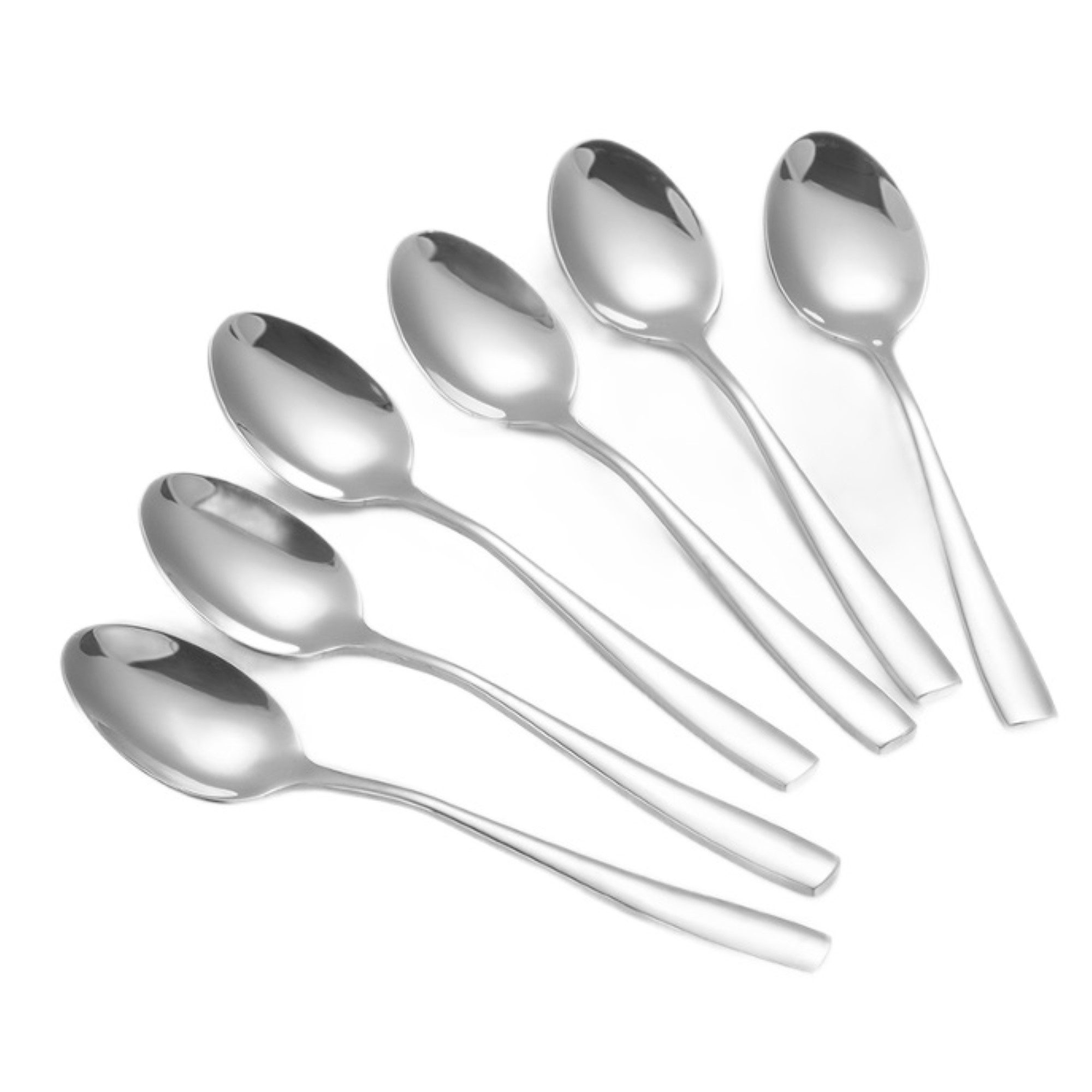 COFI 1453 Besteck-Set Modernes 6er Set Kaffeelöffel - Besteck-Set aus hochwertigem Edelstahl, Edelstahl