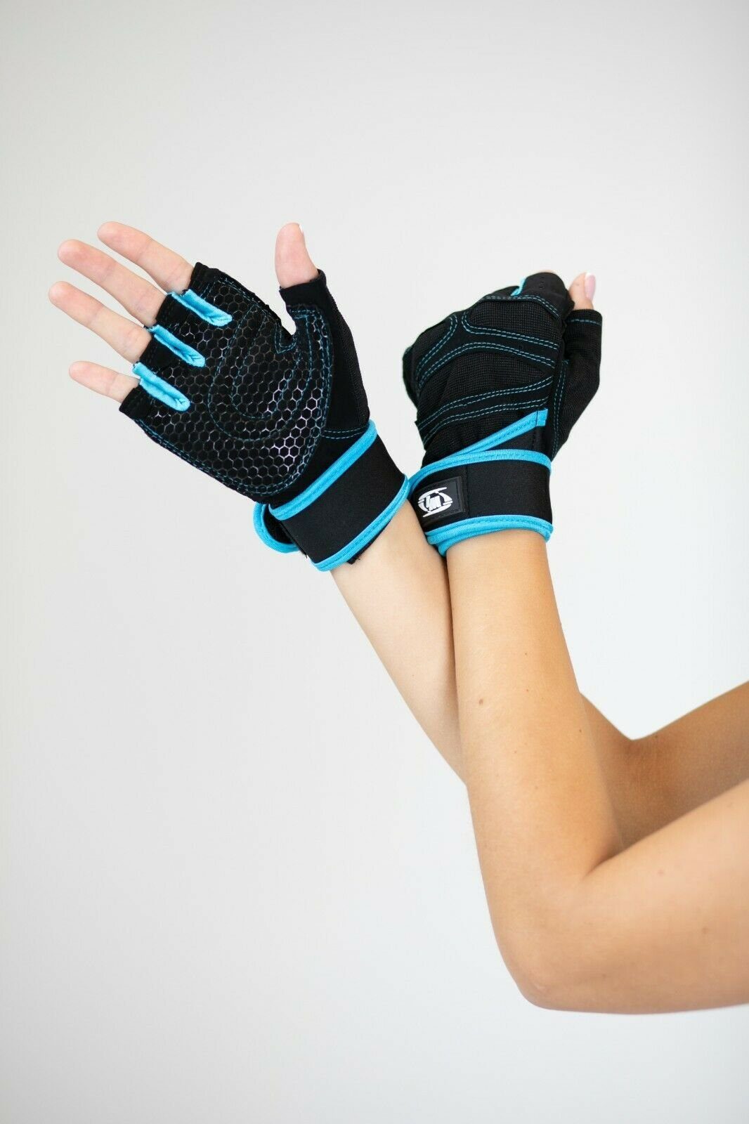 Lorey Medtec Multisporthandschuhe Hochwertige Fitness Handschuhe, Fitnesshandschuhe, Trainingshandschuhe Blau