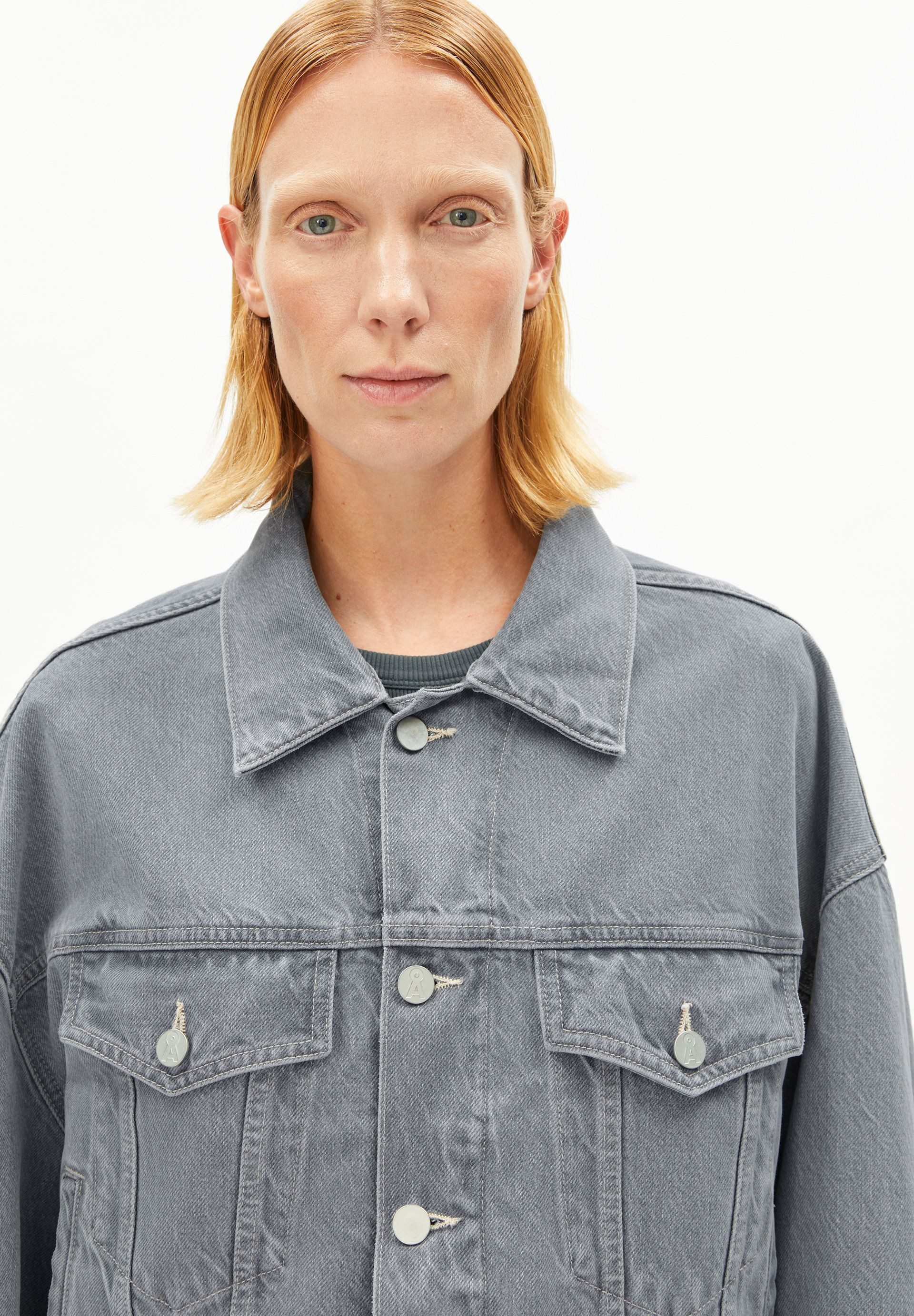 Armedangels Jeansjacke PAASITHE DENIM Jeansjacke aus TENCEL™ Lyocell Mix Oversized Fit