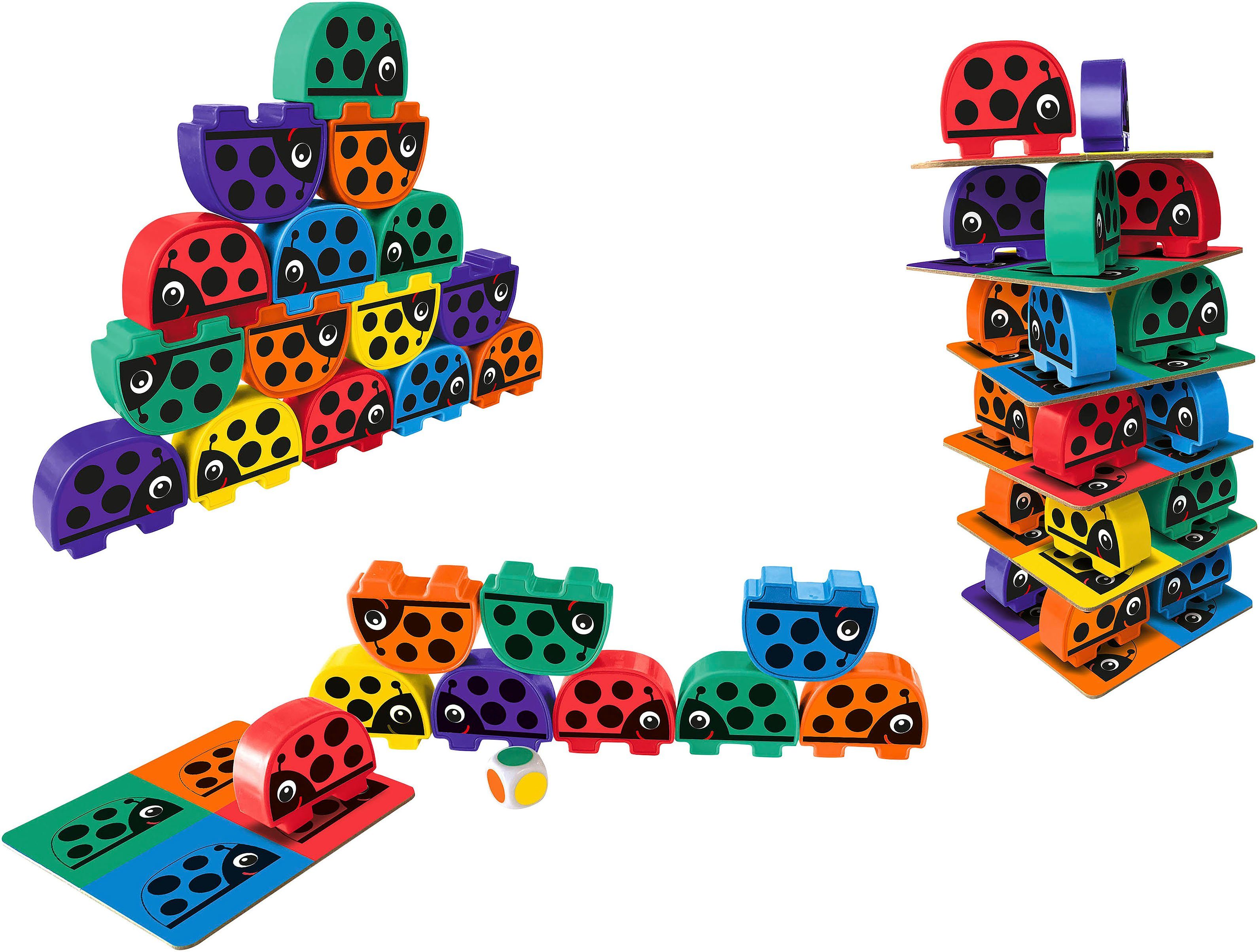 Noris Spiel 3 bunte Käferspiele, Kinderspiel