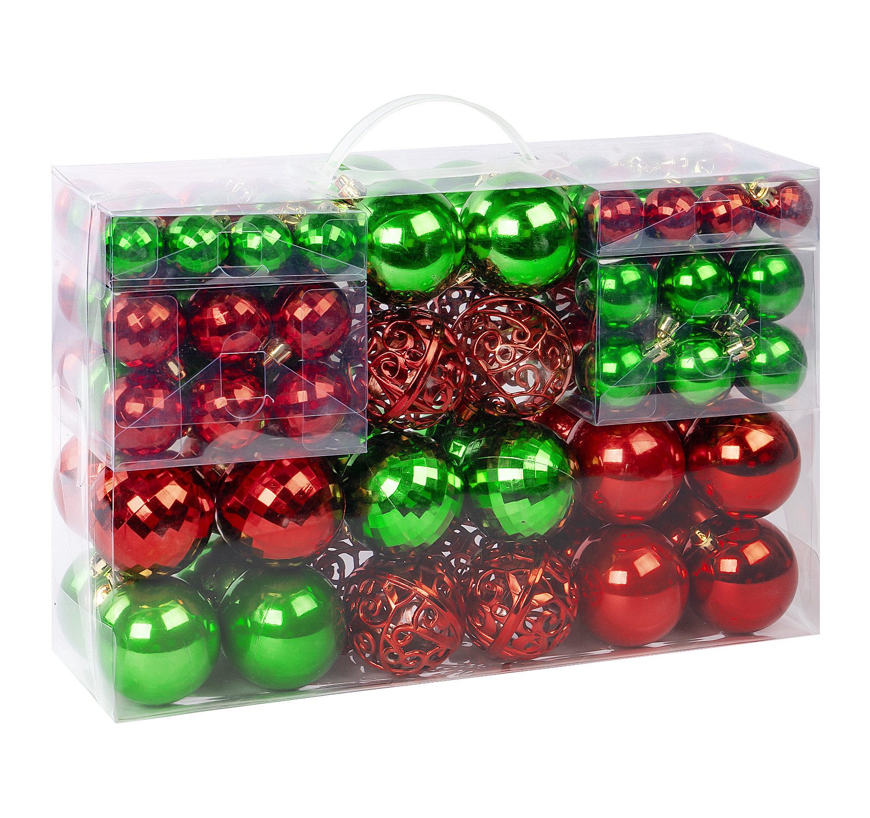 lindahandel Weihnachtsbaumkugel Christbaumkugeln-Set plastik in verschieden günstig online kaufen