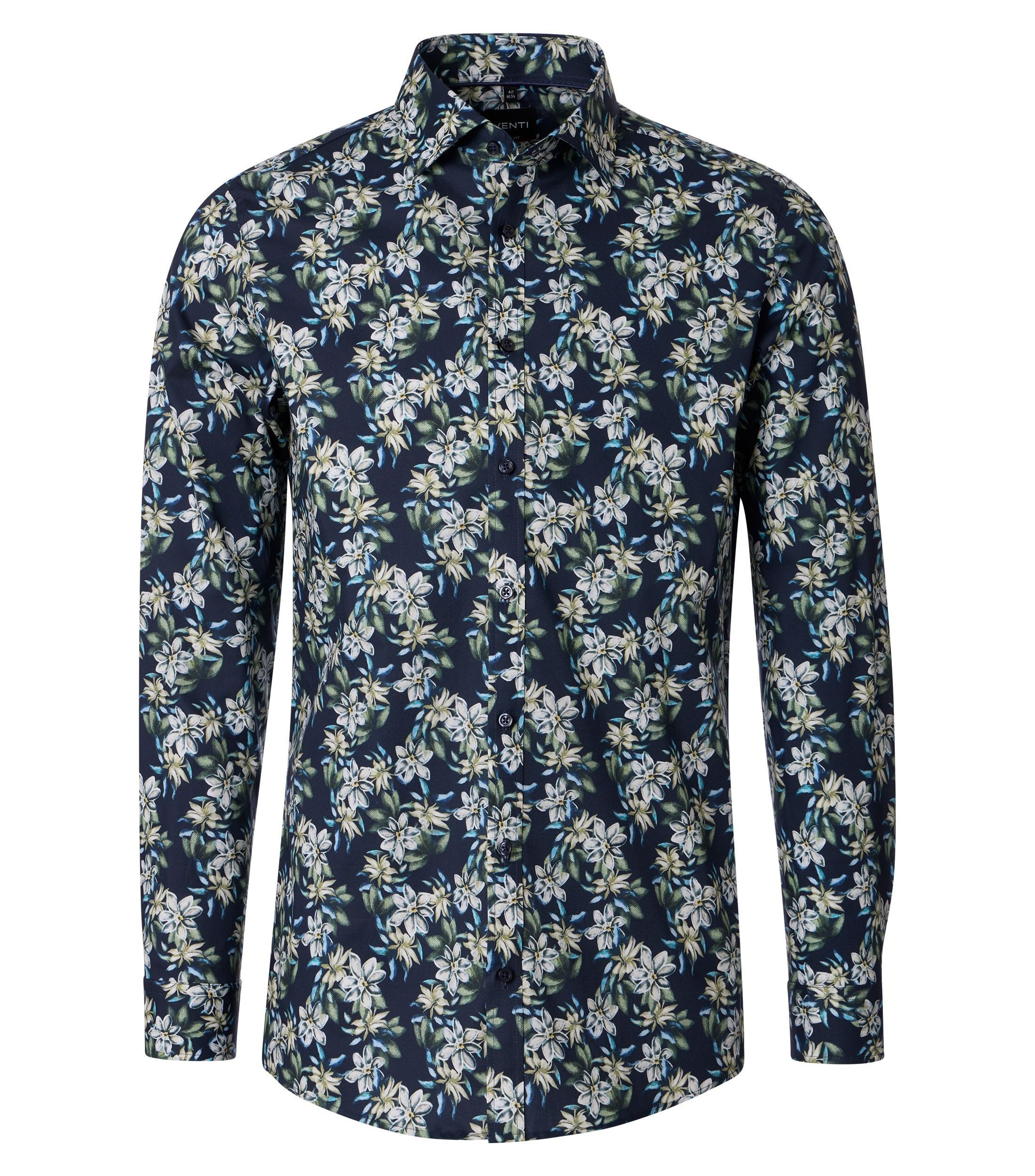 VENTI Businesshemd VENTI Businesshemd Langarm Print