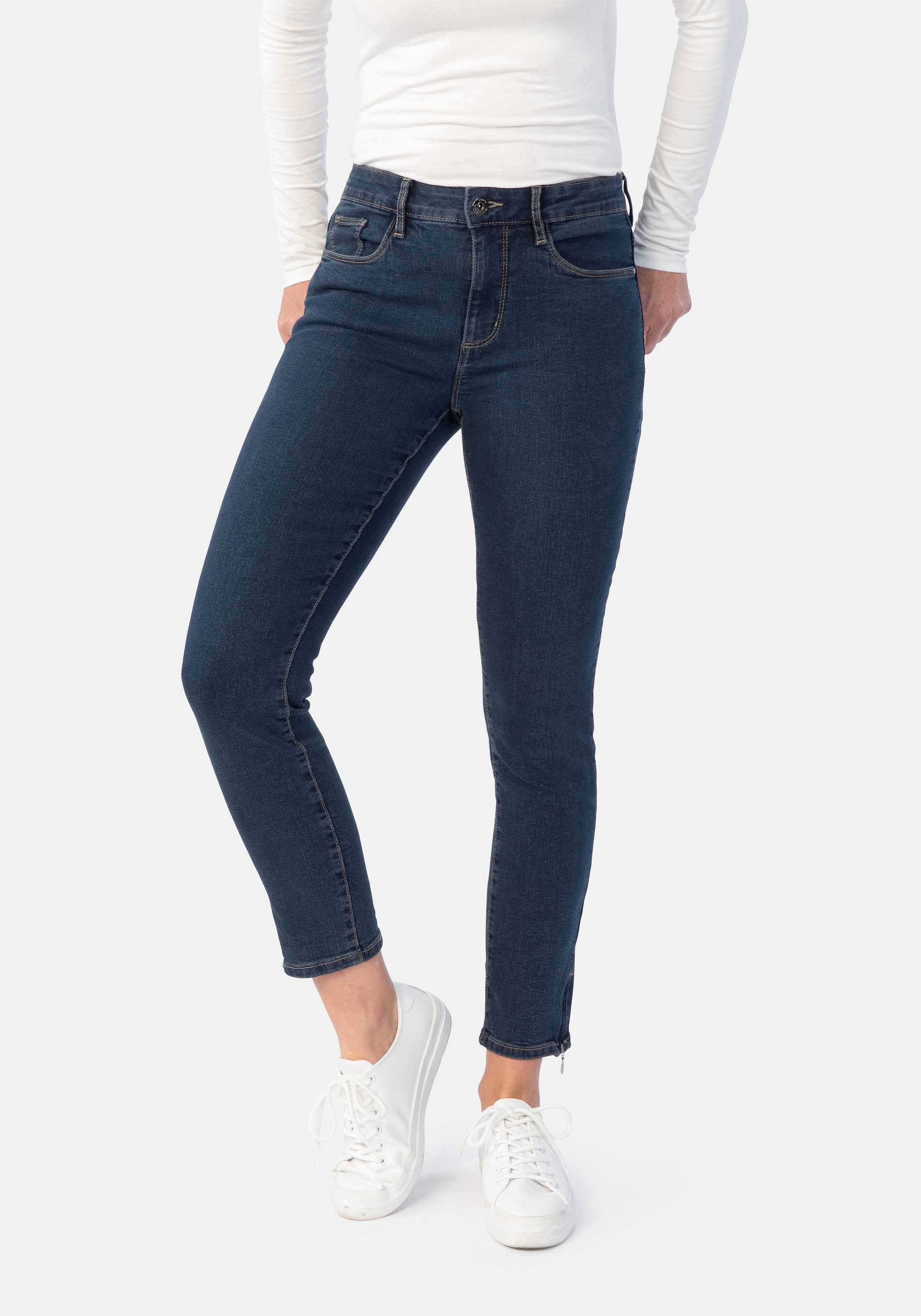STOOKER WOMEN 5-Pocket-Jeans Florenz Denim Slim Fit Slim Fit Casual Clean W günstig online kaufen