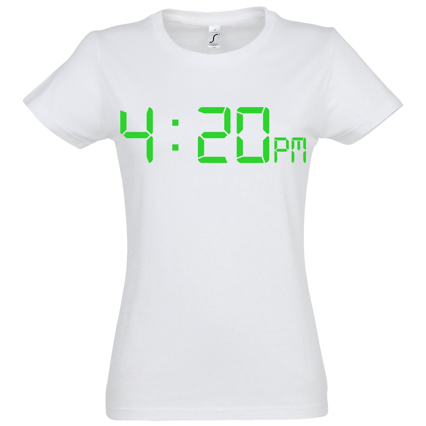 T-Shirt 4:20 Weed Damen T-Shirt