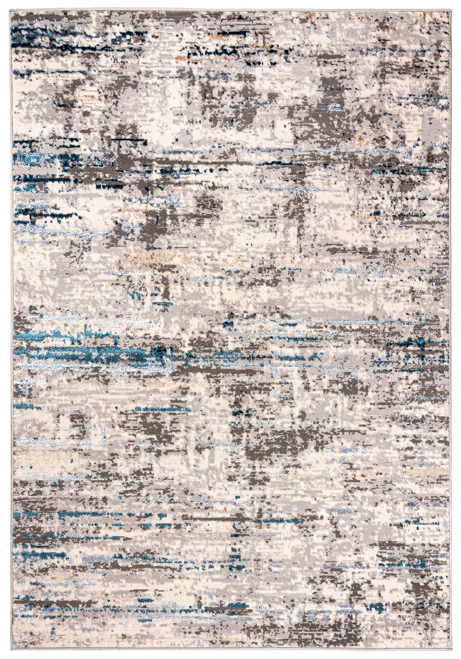 Mazovia Designteppich Modern Teppich für Wohnzimmer - Abstrakt Muster, Beig günstig online kaufen