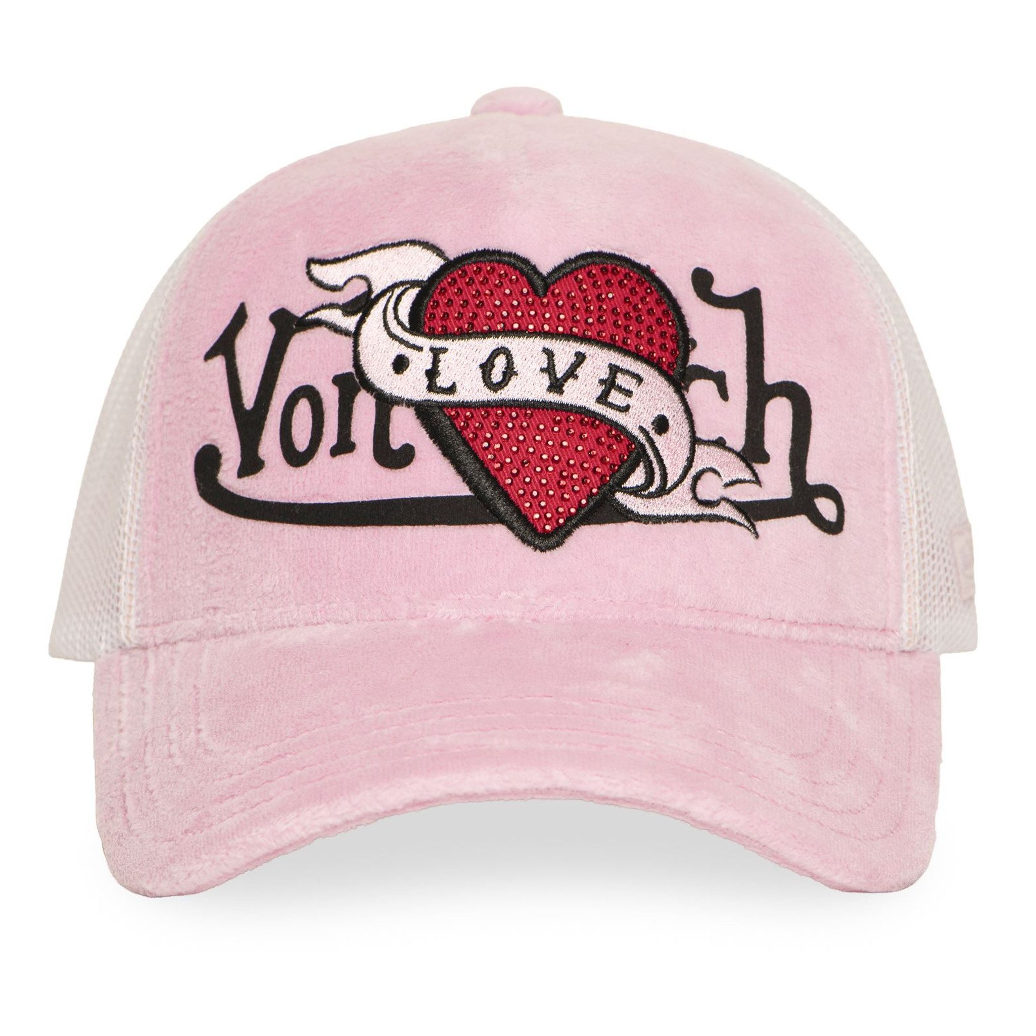 Von Dutch Trucker Cap Von Dutch Originals Trucker Cap BASEBALL VD VELOURS LOVE (Basecap, Basecap, Meshcap, Trucker Kappe)