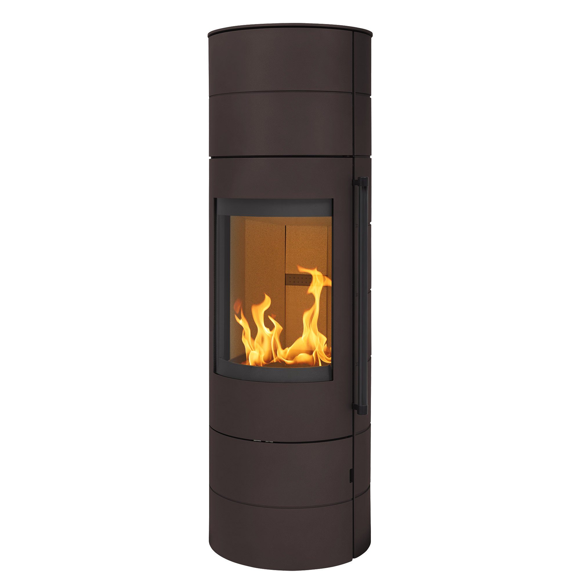 H&M Germany Kaminofen EVO 3.0 XL Stahl-braun, 7 kW, Zeitbrand