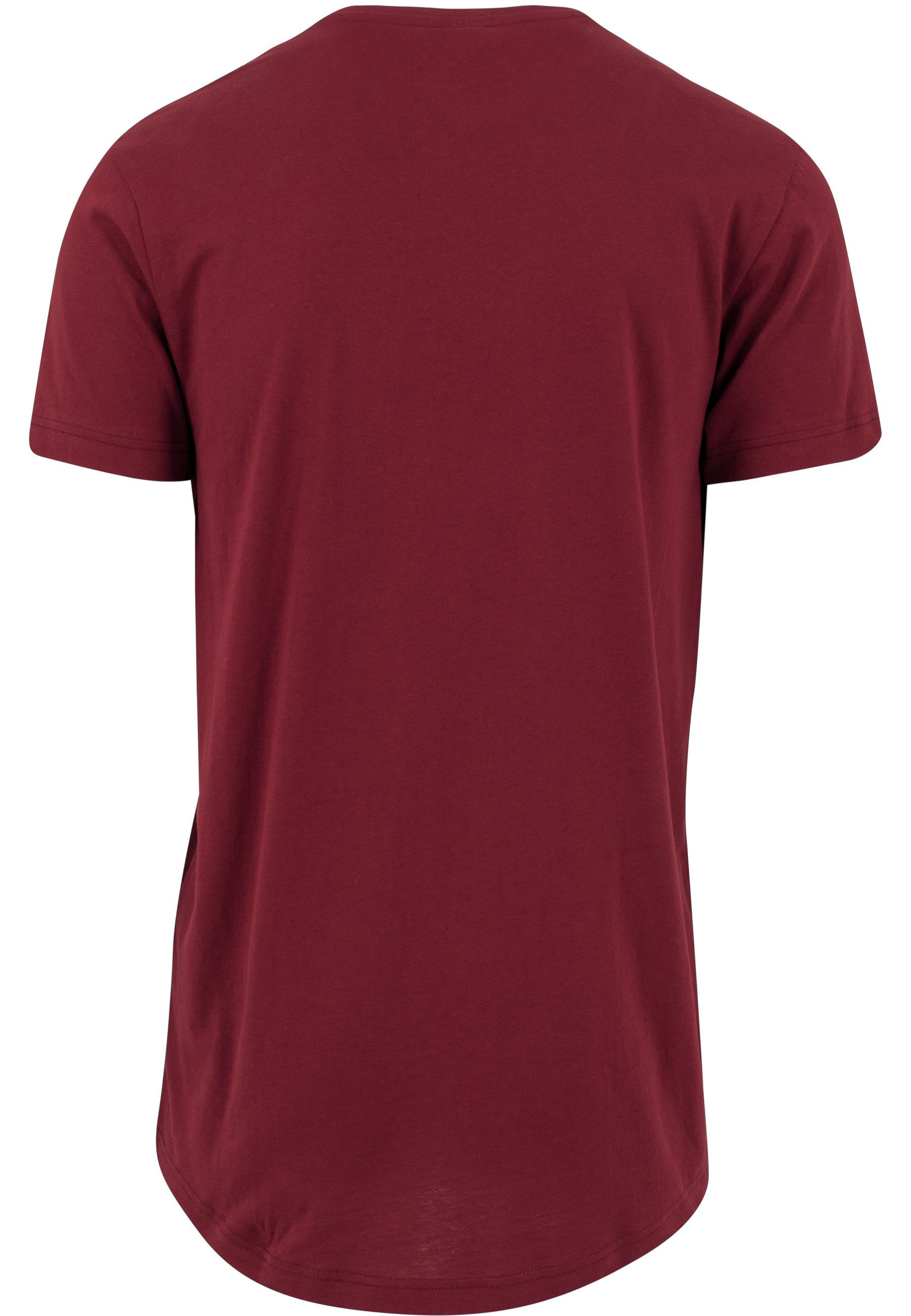 URBAN CLASSICS Kurzarmshirt Urban Classics Herren Shaped Long Tee (1-tlg) – Bild 2 von 5