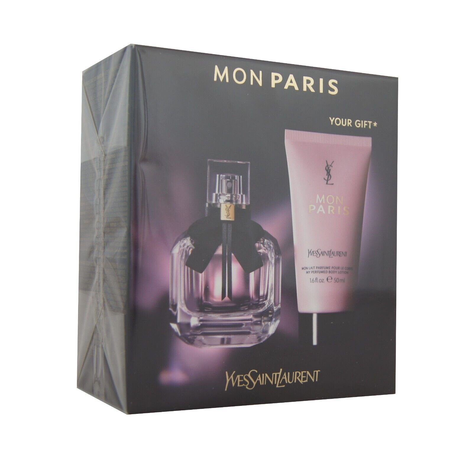 50ml Mon Saint EDP SAINT Body Lotion YVES Duft-Set Perfumed Paris 1-tlg. Laurent Yves + LAURENT 50ml,