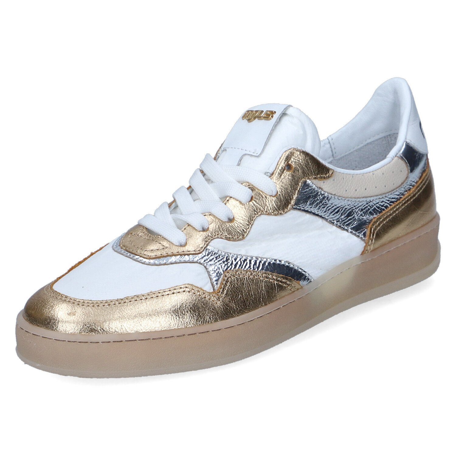 Mjus Gold Schwarze Sneaker Mjus Sneaker Low Damen 31373638343933