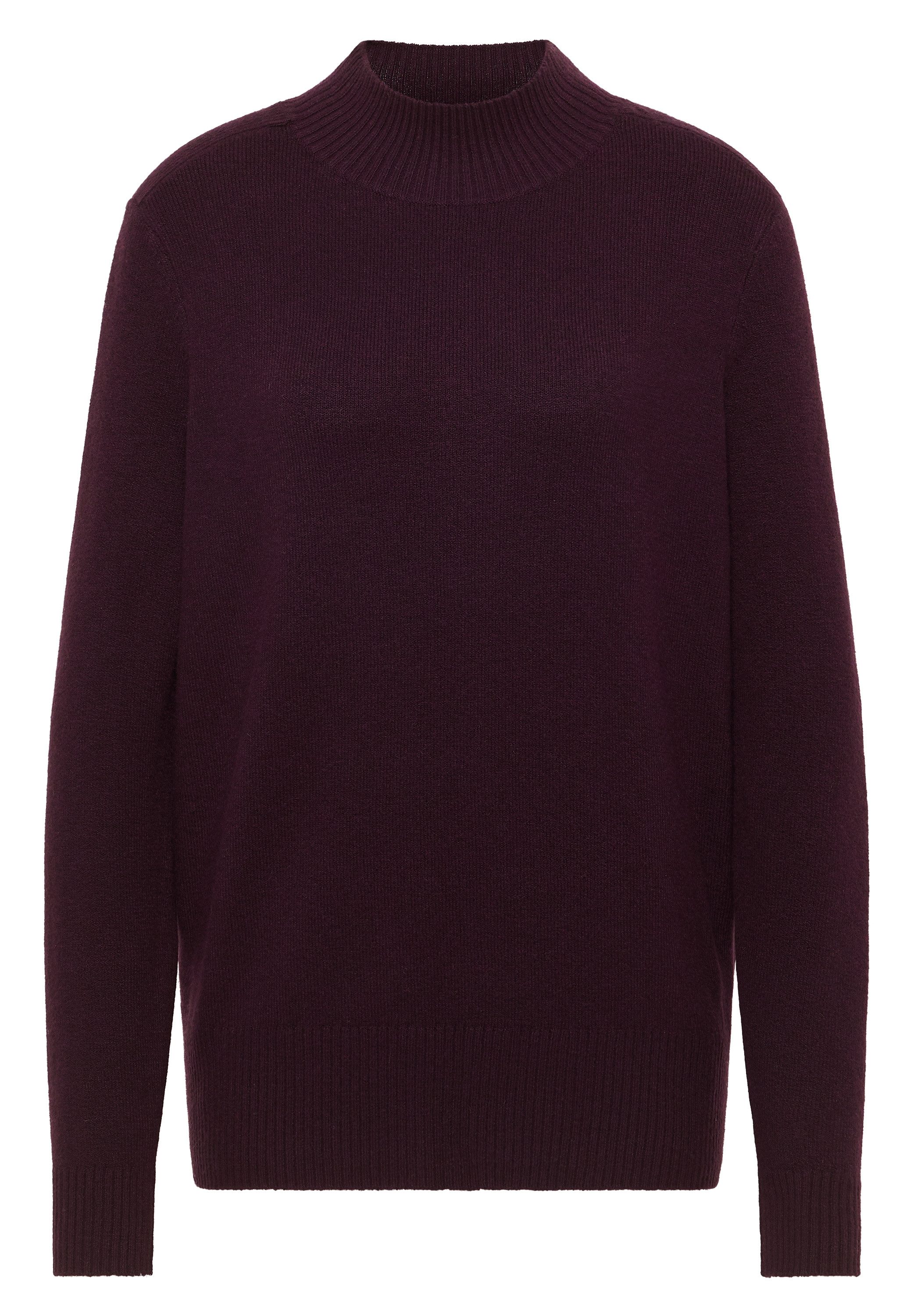 eggplant red melange