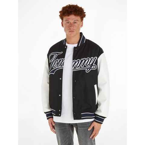 Tommy Jeans Collegejacke TJM LETTERMAN JACKET EXT mit Tommy-Schriftzug