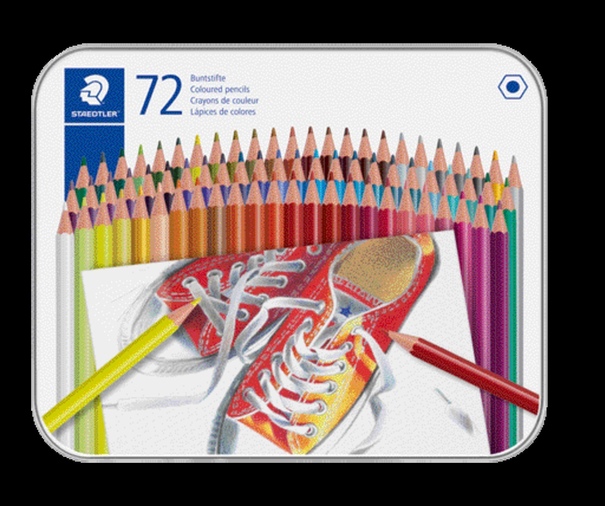 STAEDTLER Buntstift Staedtler Buntstift hexagonal 72ST