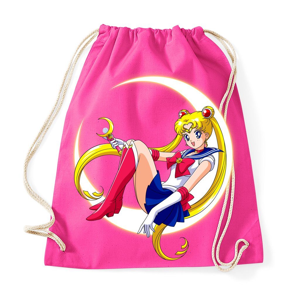 Blondie & Brownie Turnbeutel aus Baumwolle Fun Comic Sailor Moon Anime Manga