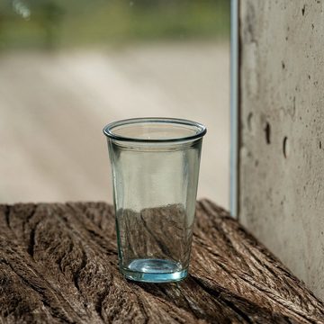 the way up Gläser-Set Trinkglas "Paula" - 300 ml - 6er-Set, 100 % Altglas