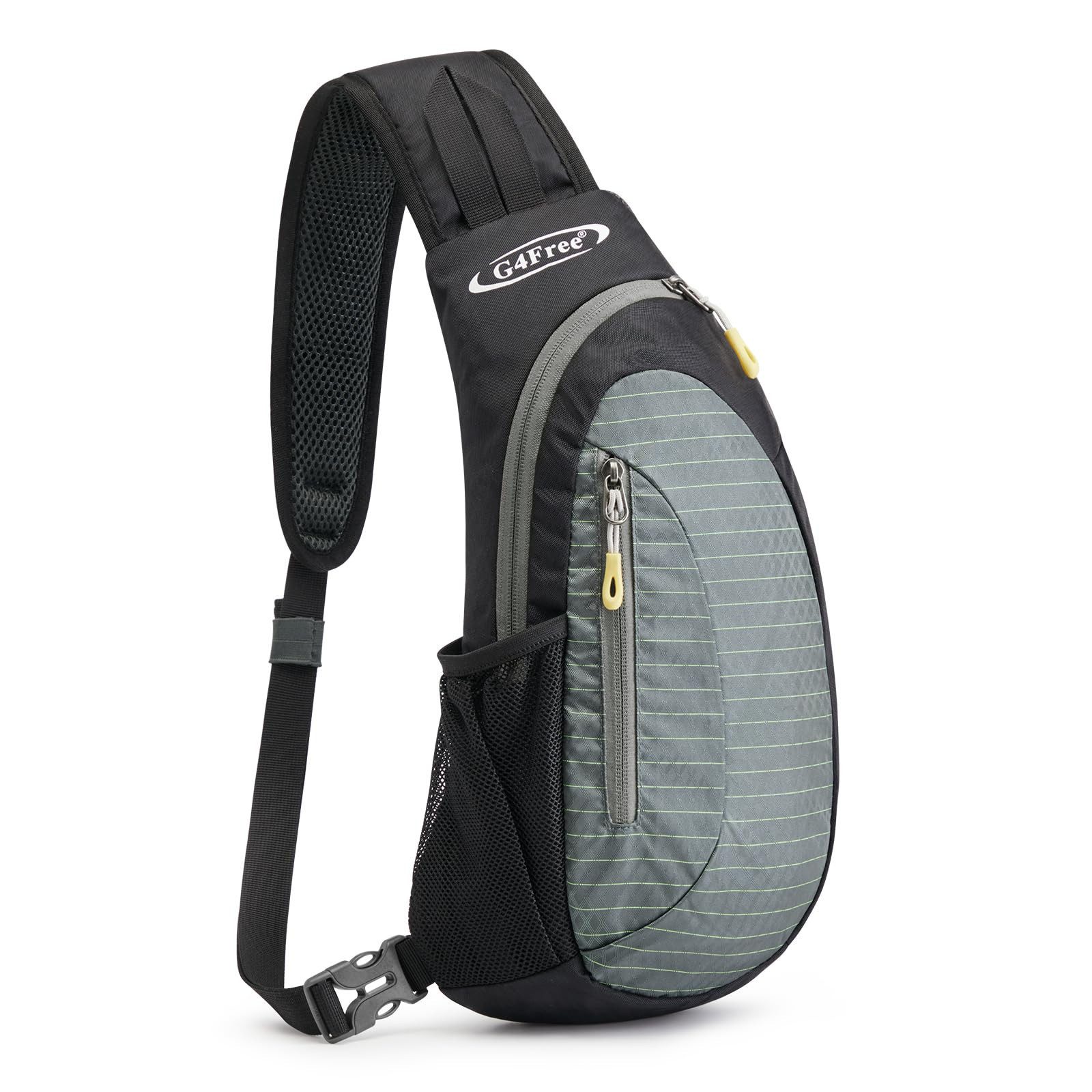 G4Free Umhängetasche Leichte Brusttasche Sling Schulter Rucksäcke, Brusttasche Freizeitrucksack Reiserucksack Rucksack Trekkingrucksack