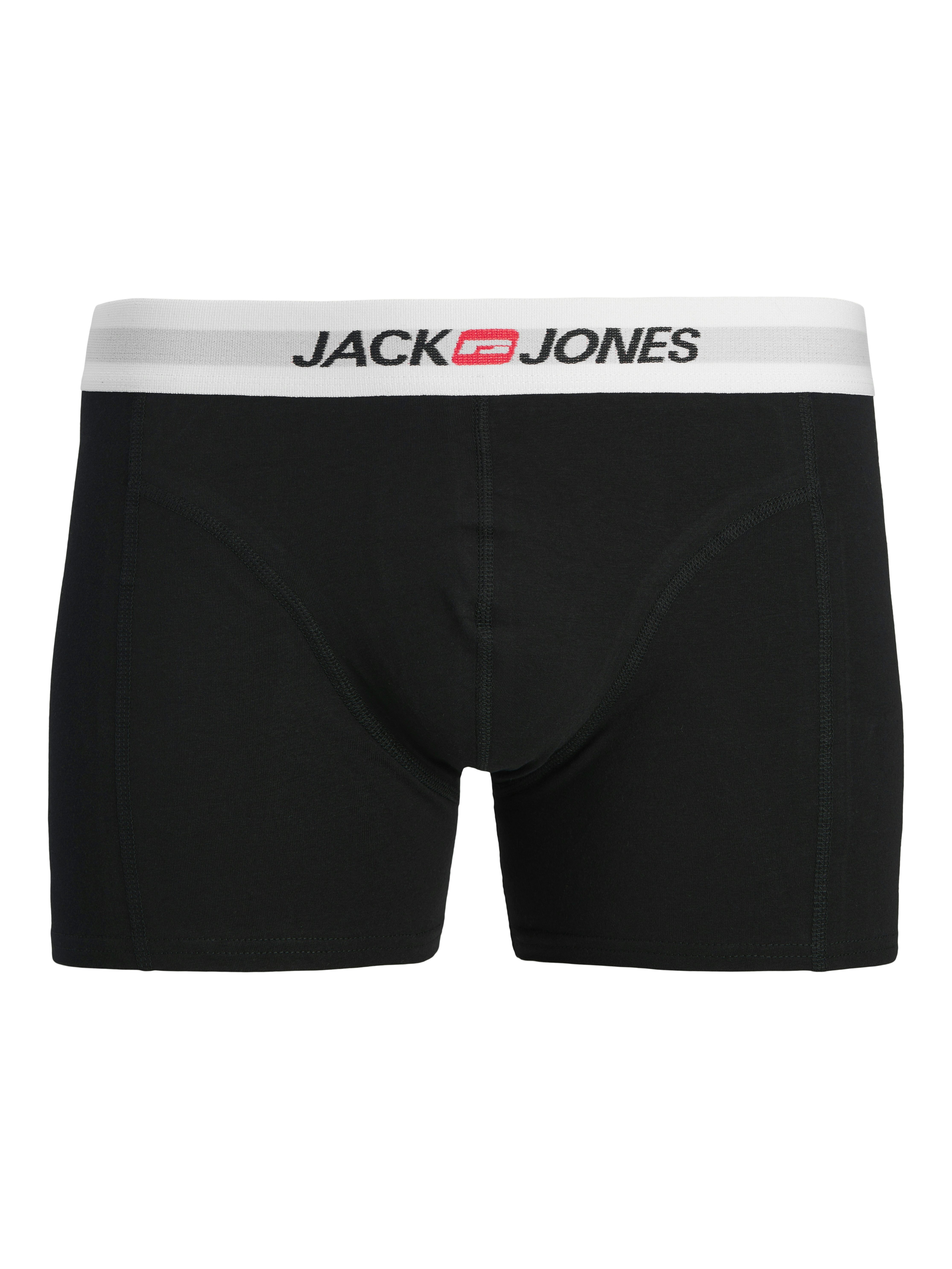 Jack & Jones Trunk JACOLD – Boxershorts mit farbigem Bund im 6er-Pack (Packung, 6-St) Druck, modisch, regular fit, Jersey – Bild 5 von 5