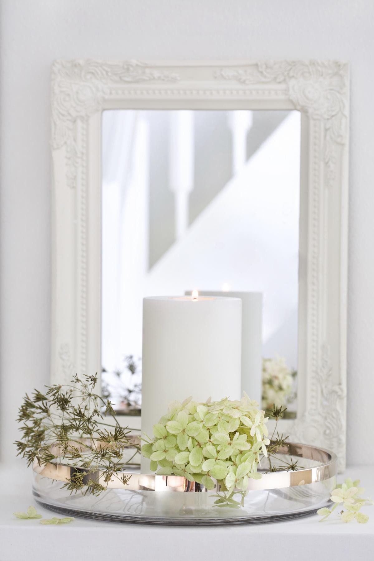 EDZARD Stumpenkerze Cornelius Ø 8 cm, (H 15 cm) Stumpenkerzen-Optik, Dauerk günstig online kaufen