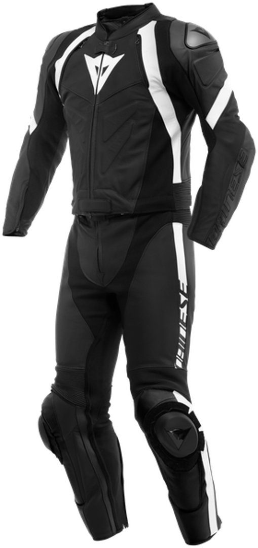 Motorradkombi 2-Teiler Motorrad Lederkombi 4 Black/White Dainese Avro