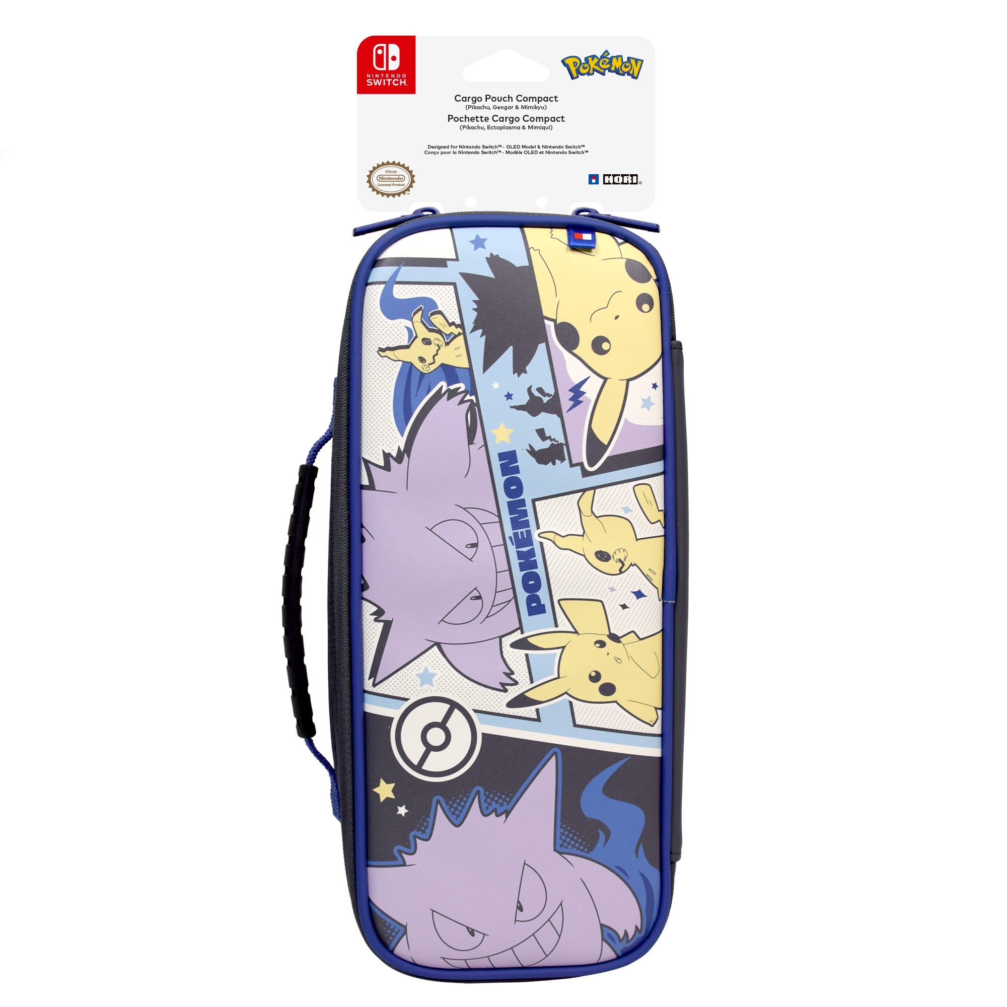Switch & Gengar Tasche Cargo Mimigma Pikachu, Spielekonsolen-Tasche Pouch Hori - Compact