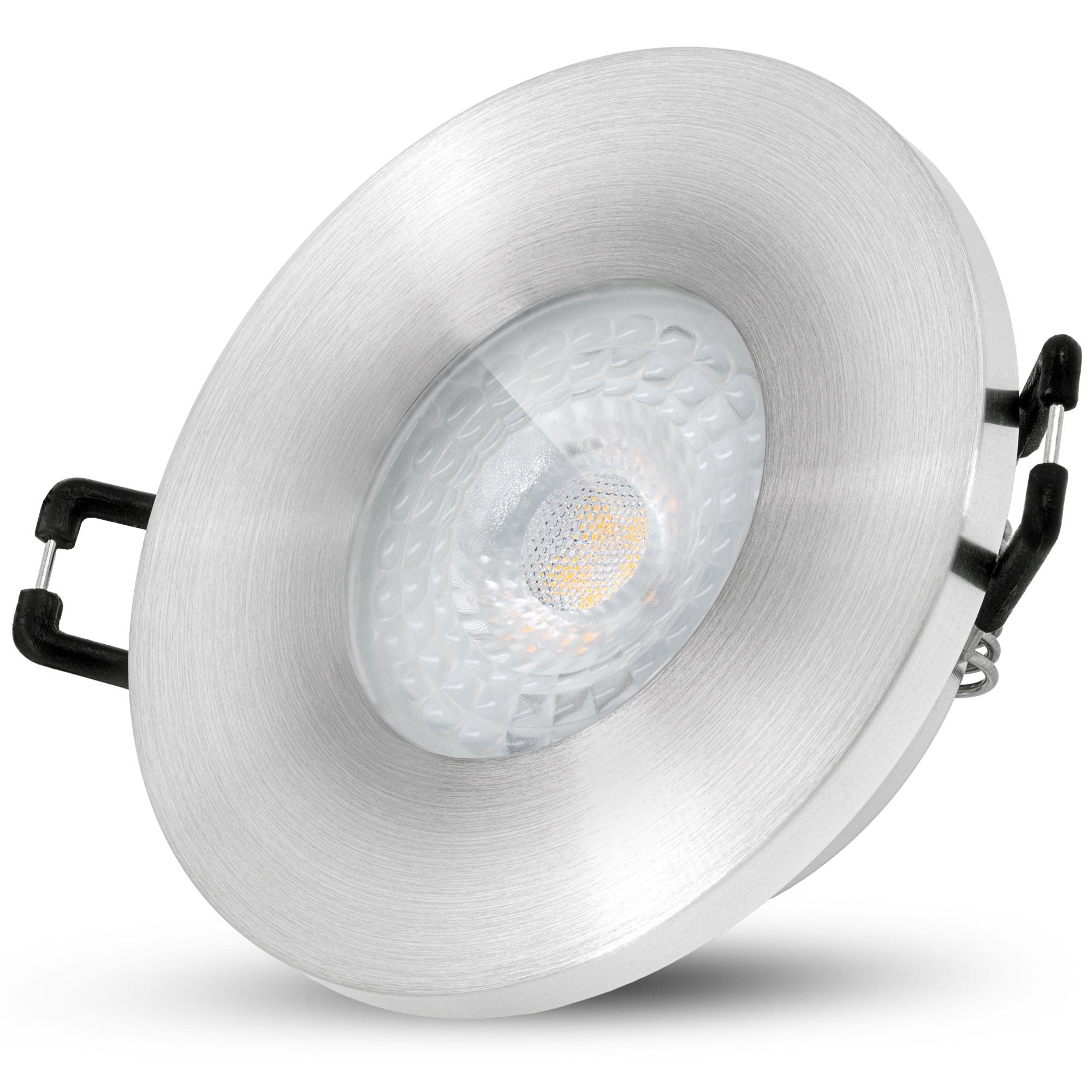 warmweiss LED Einbauleuchte IP65 Außen-Deckenleuchte Lampe GU10 SSC-LUXon 3W Warmweiß 230V, mit BEDA 38°