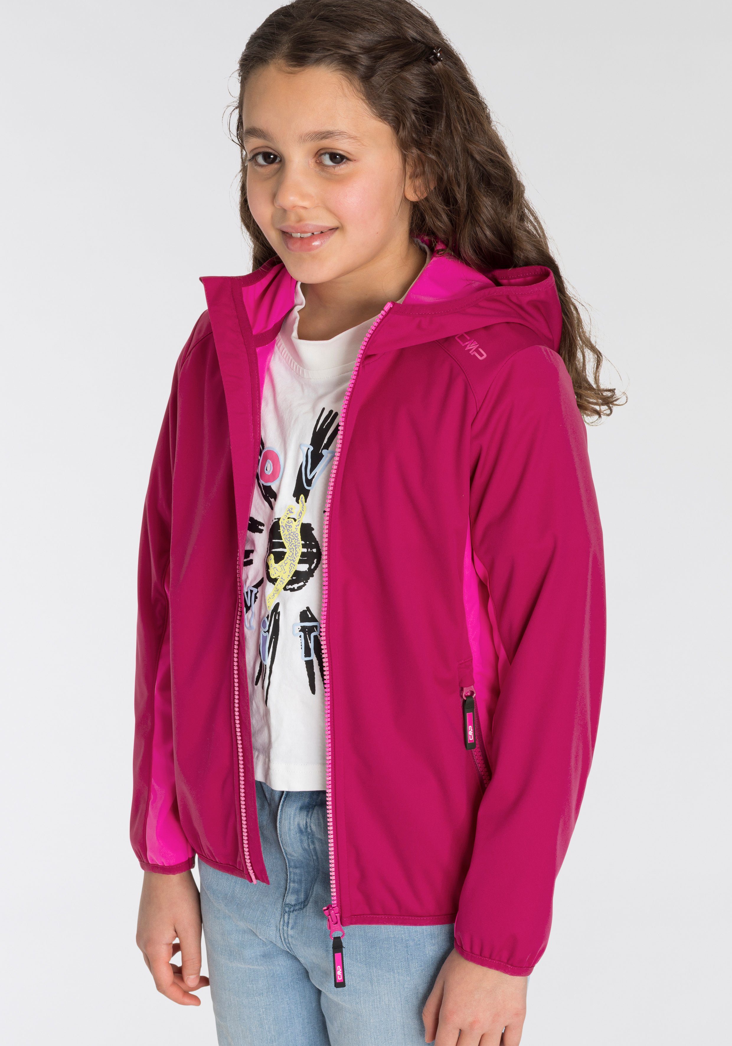 - & Winddicht Wasserabweisend CMP für Atmungsaktiv Regenjacke Kinder &