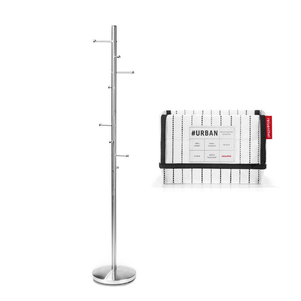 REISENTHEL® Garderobenständer aus Edelstahl, Garderobe mit 8 Haken - prakti günstig online kaufen