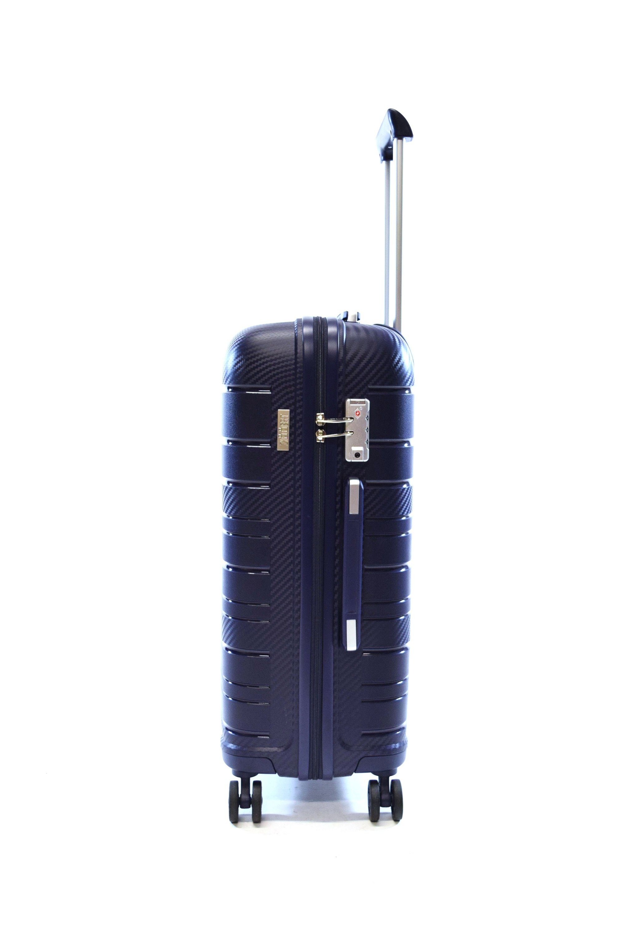 Zimmert Leather Trolley SCROLL-LIGHT bruchsicheres Polypropylen, günstig online kaufen