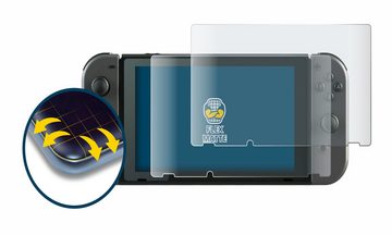 BROTECT Full-Screen Schutzfolie für Nintendo Switch, Displayschutzfolie, 2 Stück, 3D Curved matt entspiegelt Full-Screen Anti-Reflex