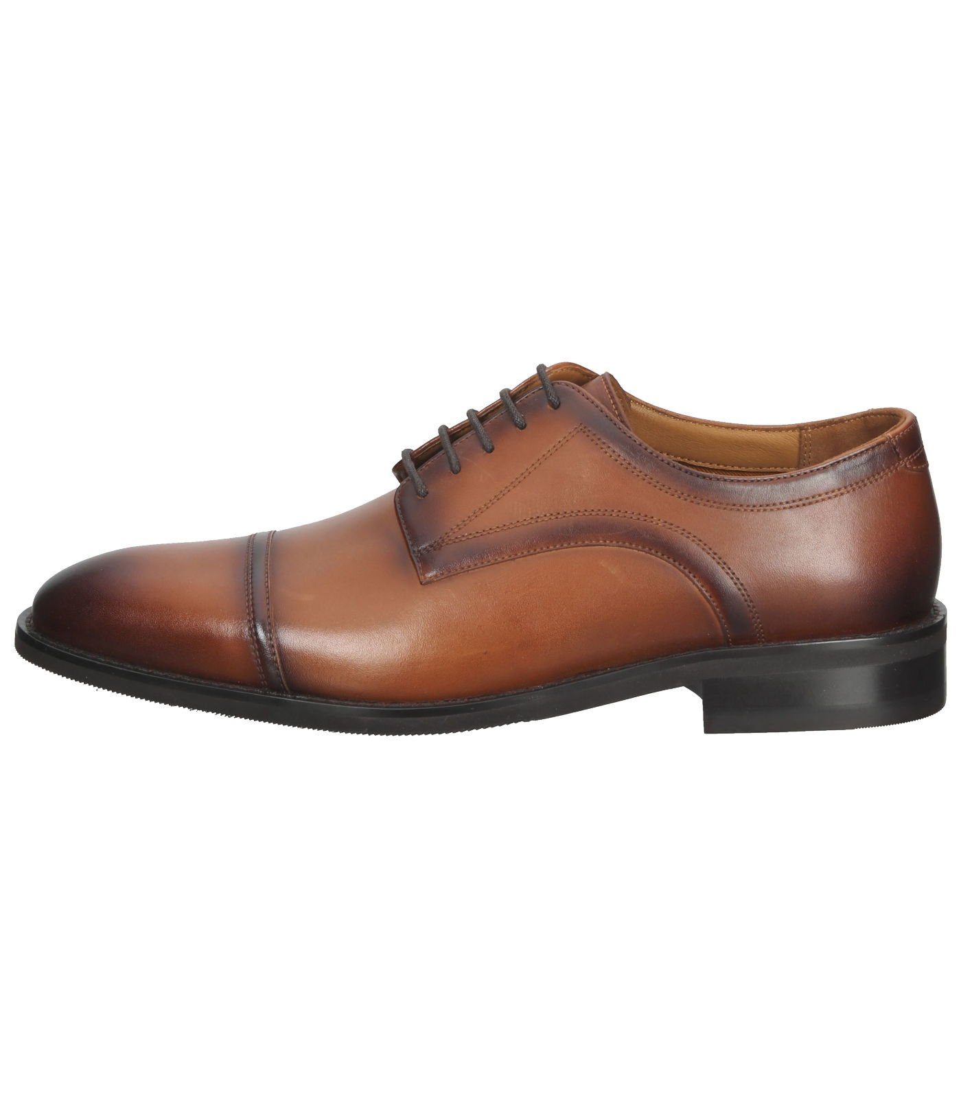 Leder GORDON Businessschuhe Schnürschuh & Tan BROS