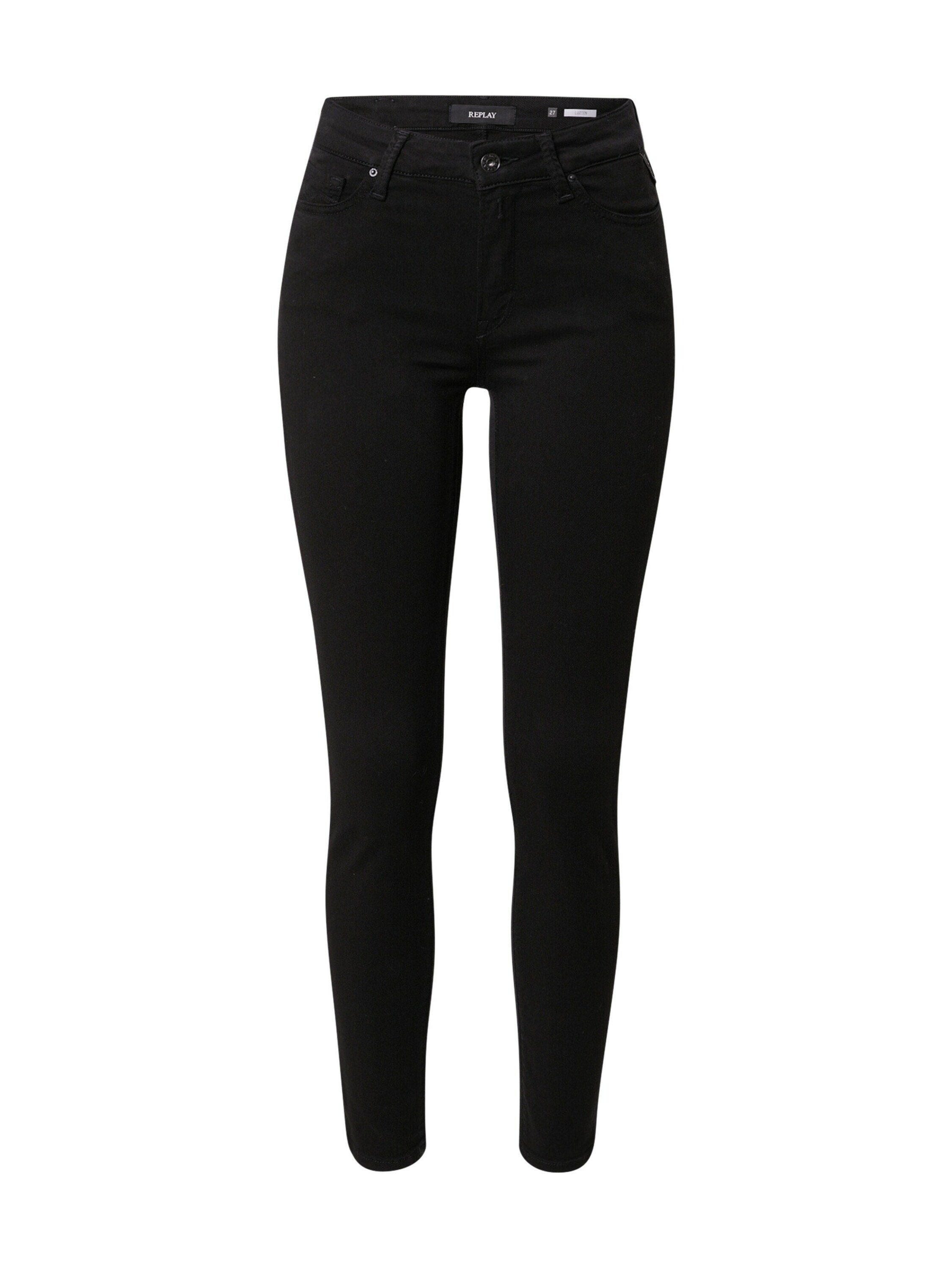 Replay 7/8-Jeans Luz (1-tlg) Plain/ohne Details günstig online kaufen