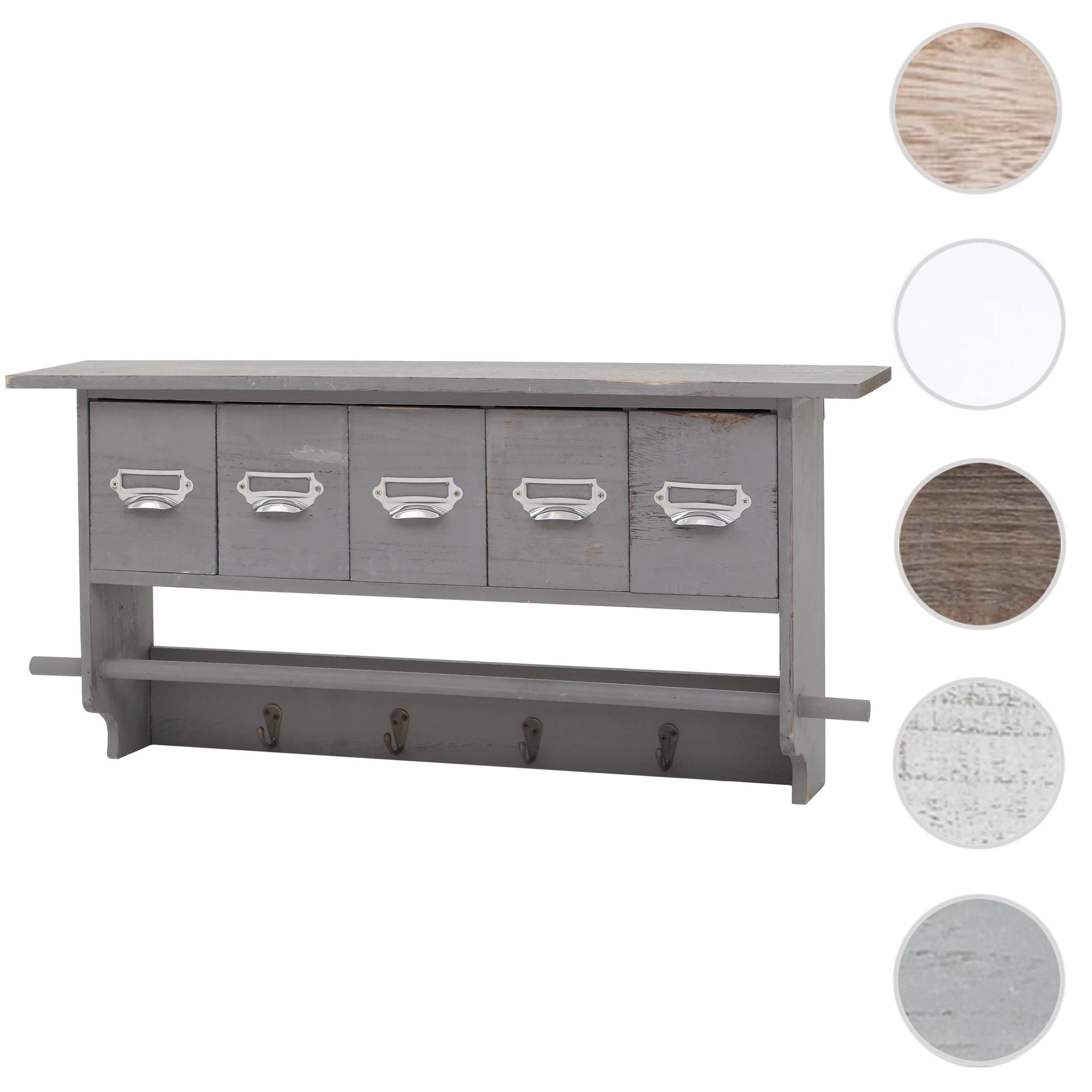 MCW Garderobe MCW-C49-G, 4 Haken, 5 günstig online kaufen