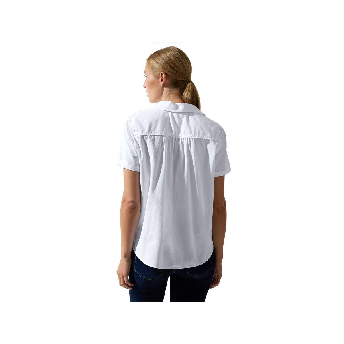STREET ONE Blusenshirt weiß (1-tlg) | V-Shirts
