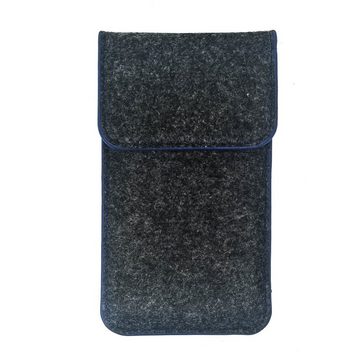 K-S-Trade Handyhülle für Xiaomi Redmi Note 9, Handy Schutz Hülle Schutzhülle Handyhülle Filztasche Pouch