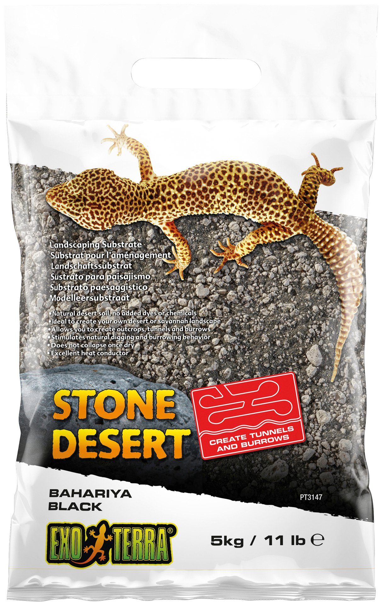 EXO TERRA TerrarienSubstrat »EX Bahariya Black Stone Desert«, 5 kg online kaufen OTTO