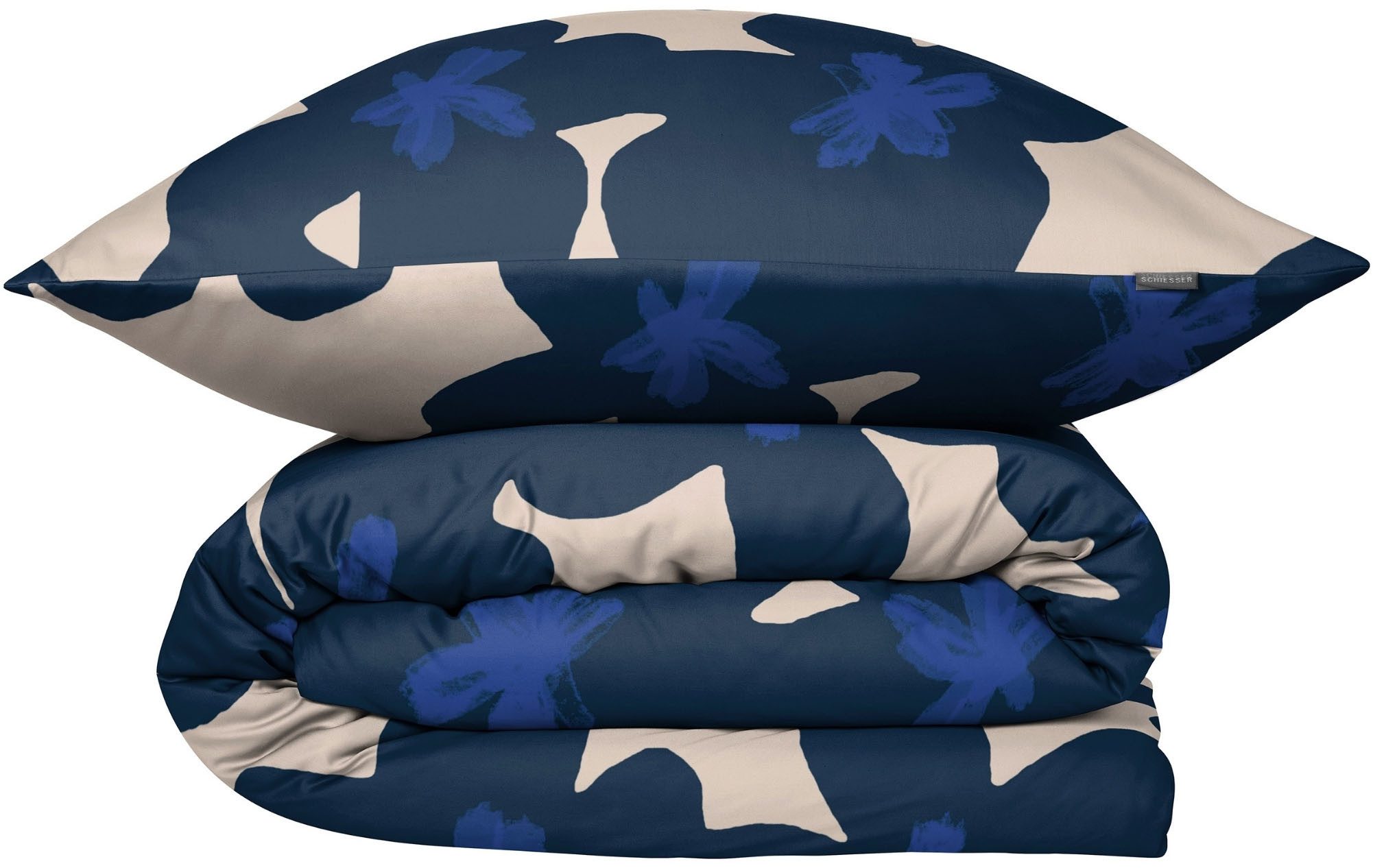 Schiesser Bettwäsche Blossom aus weicher Baumwolle mit floralem Muster, Ren günstig online kaufen
