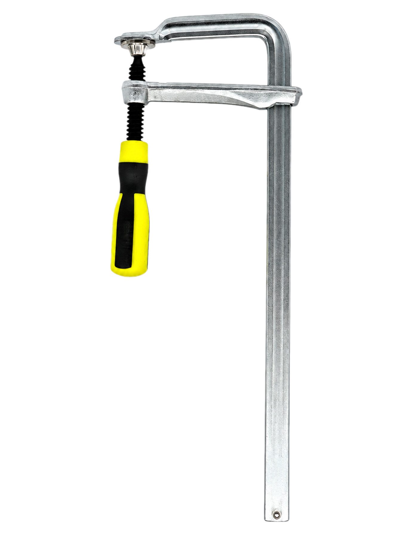 WELDINGER Schraubzwinge Schlosser-Schraubzwinge Ganzstahl 120x400 mm 2K-Griff geschmiedet, (1 St), 120x400 mm, Ganzstahlqualität, 2K Griff