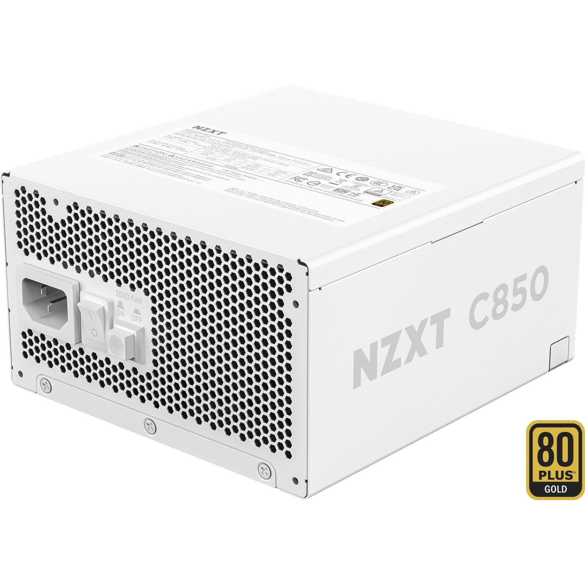 NZXT NZXT C850 Gold ATX 3.1, PC-Netzteil, (1x 16-Pin PC-Netzteil