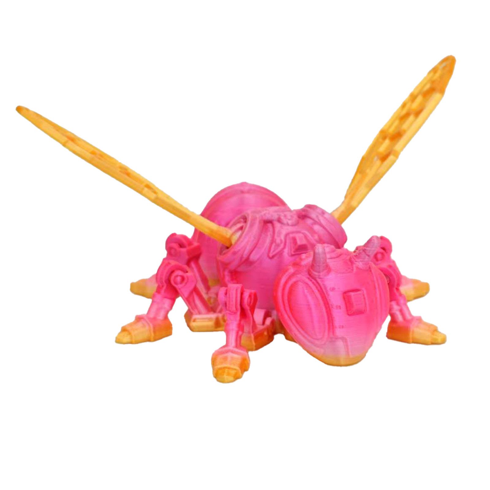 Jumpeak Tierfigur 3d tiere,bienen deko,tiere figuren,PLA Material,innen deko (1 x 3D Bienenornament), tiere spielzeug,Mehrere Farboptionen,dekorative Accessoires