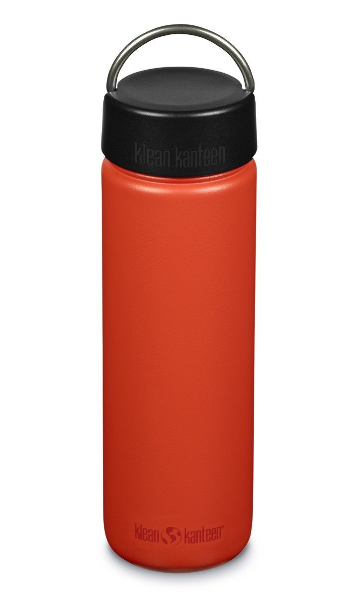 Klean Kanteen Trinkflasche Klean Kanteen Edelstahl Wide 800ml Loop Cap rot tiger lily