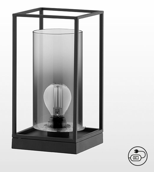 FISCHER & HONSEL Tischleuchte Samu, Ein-/Ausschalter, ohne Leuchtmittel günstig online kaufen