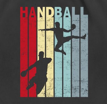 Shirtracer Turnbeutel Handballspieler Vintage, Handball WM 2023 Trikot Ersatz