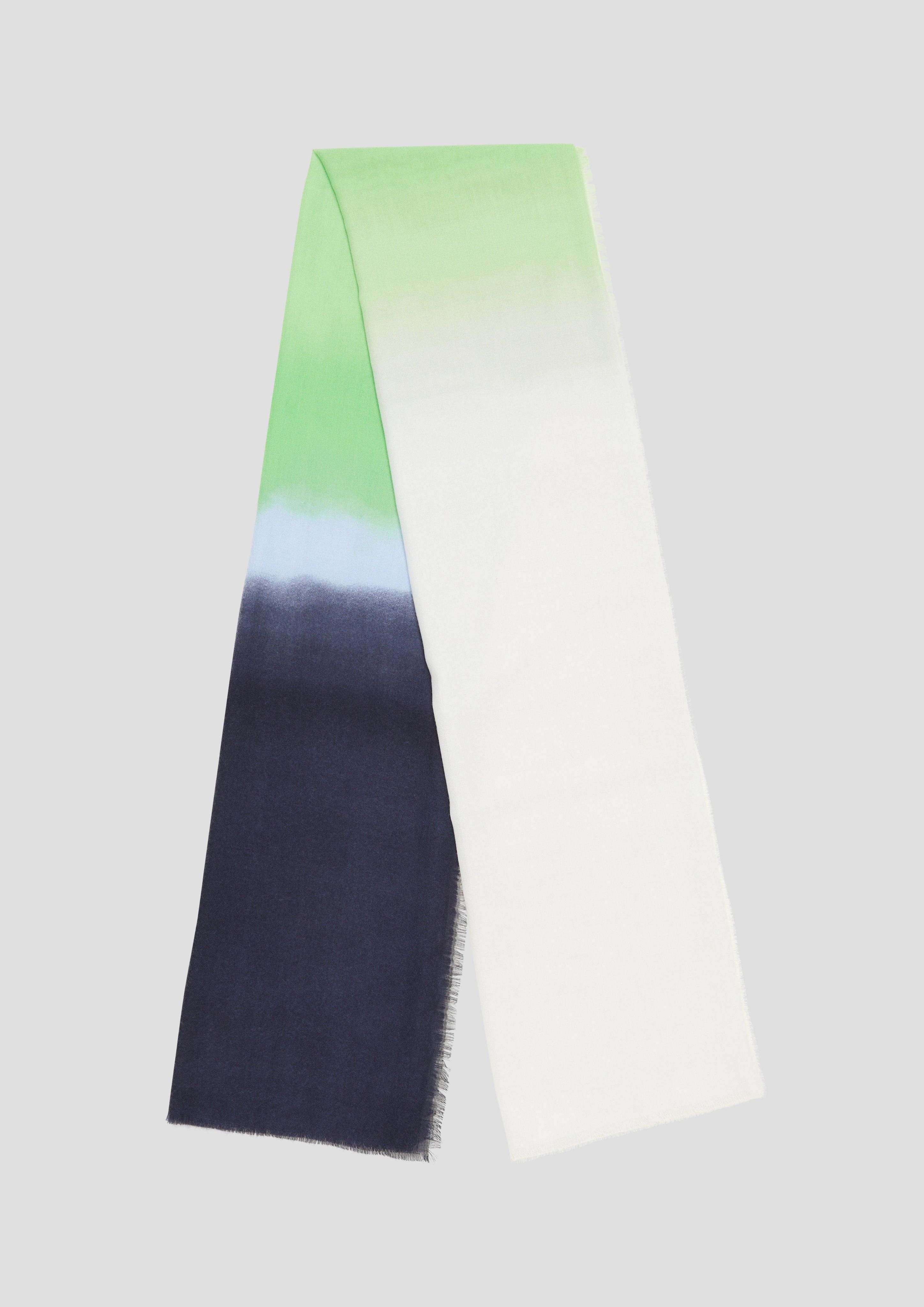 s.Oliver BLACK LABEL Halstuch Tuch mit Farbverlauf