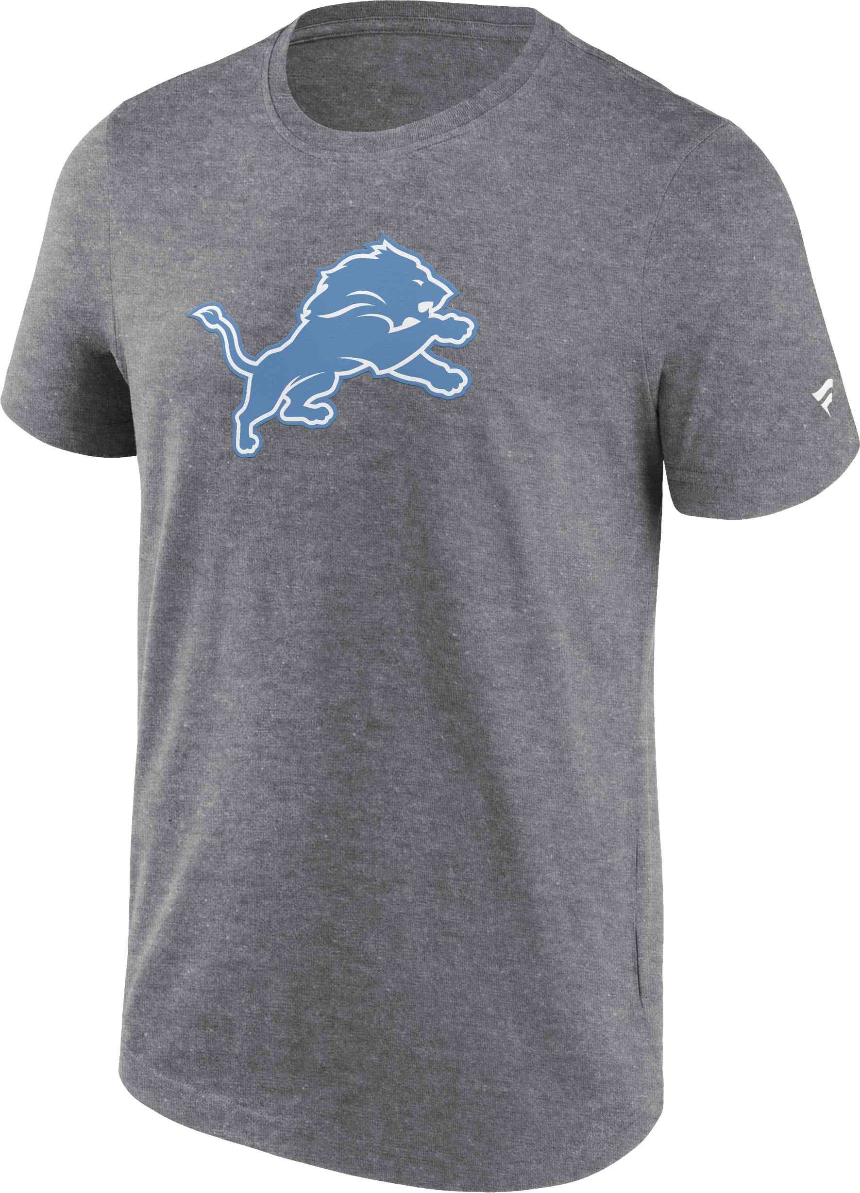 Fanatics T-Shirt Logo Detroit Lions NFL Graphic Primary