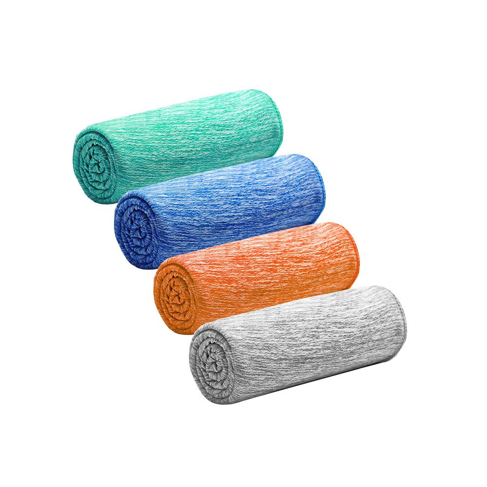 nsihing Sporthandtuch 4Pack Kühlendes Handtuch, Eis-Sport-Handtuch, kühles Handtuch, (4-St), für sofortige Kühlung, für Yoga, Reisen, Golf, Fitness (100x 30cm)