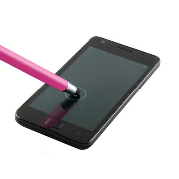 SLABO Eingabestift Stylus Pen Smartphone Tablet Eingabestift und Kugelschreiber edel Design - pink