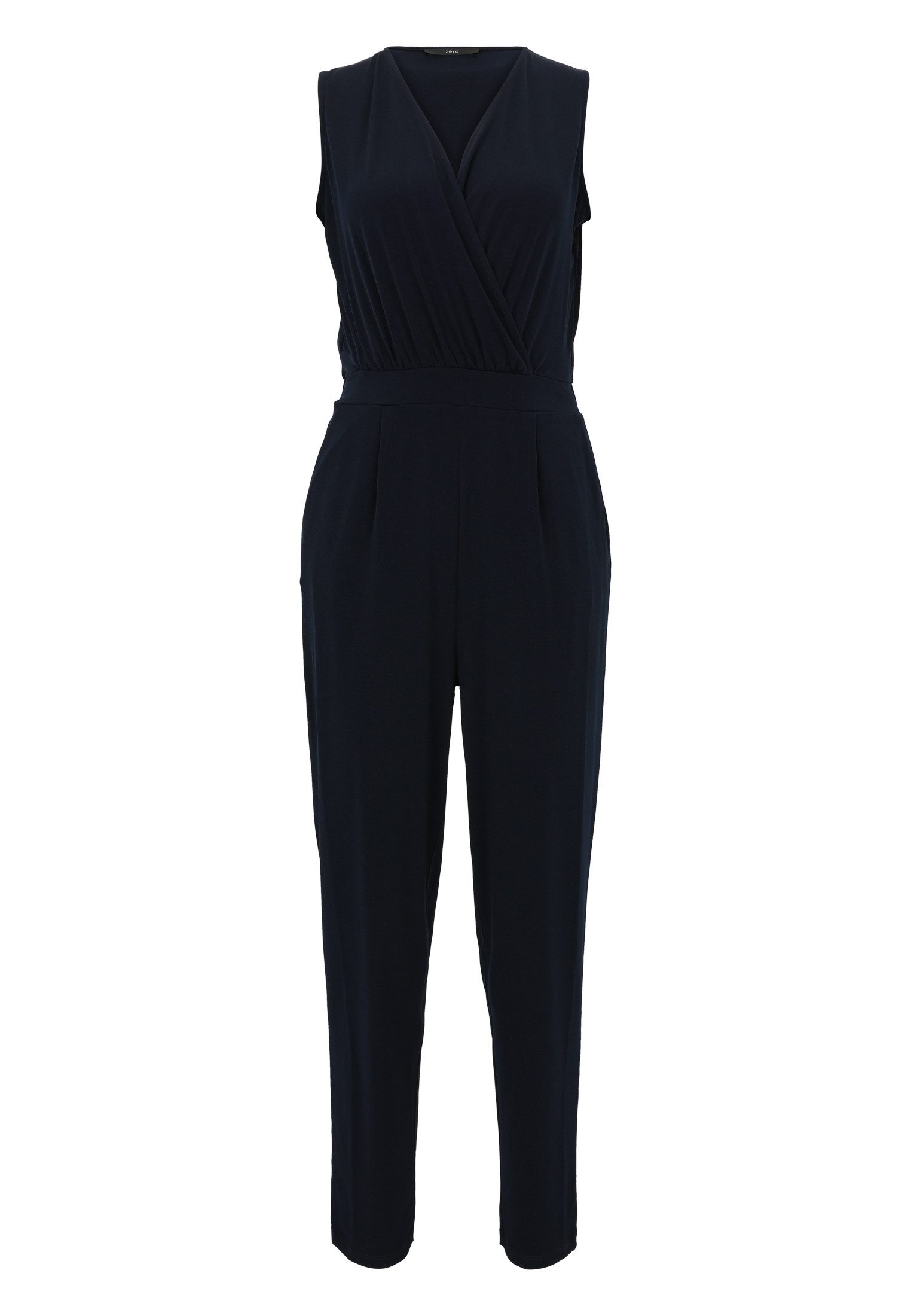 Zero Overall zero Jersey-Jumpsuit mit Wickeloptik günstig online kaufen