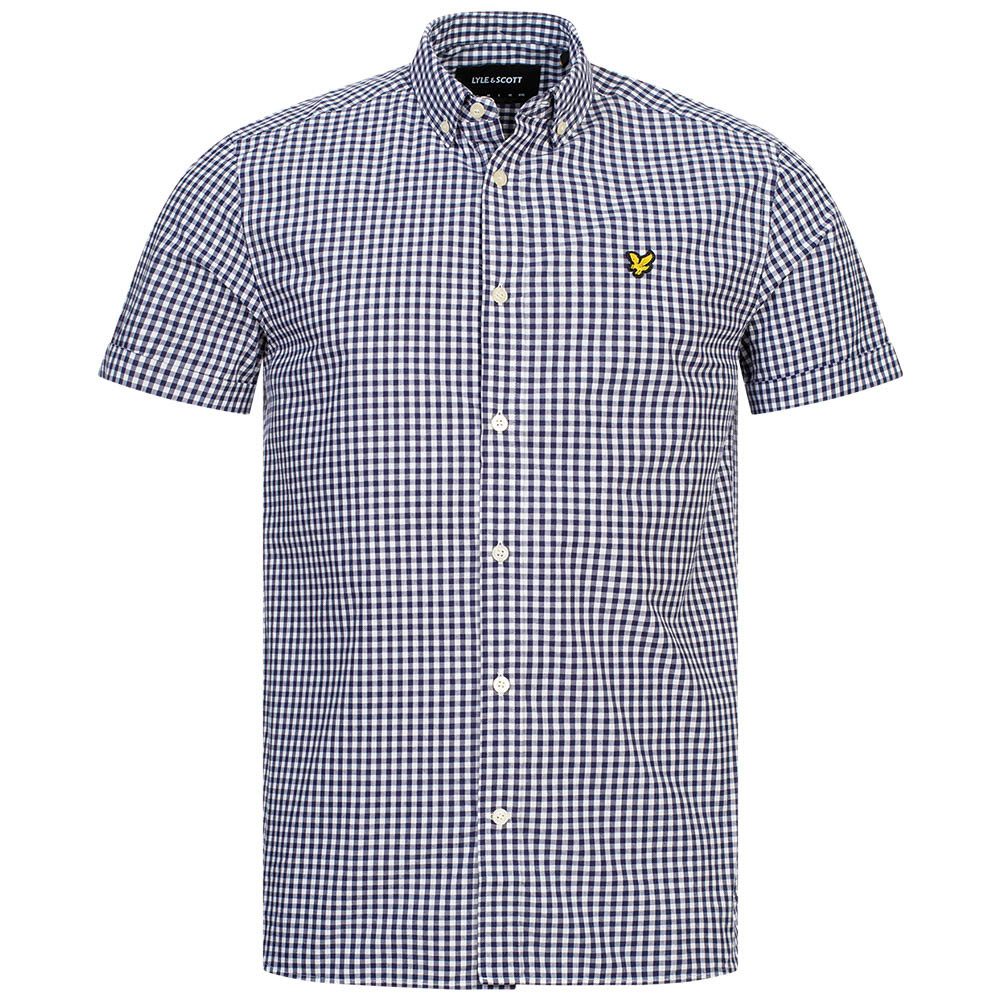 Lyle & Scott Kurzarmhemd Gingham günstig online kaufen