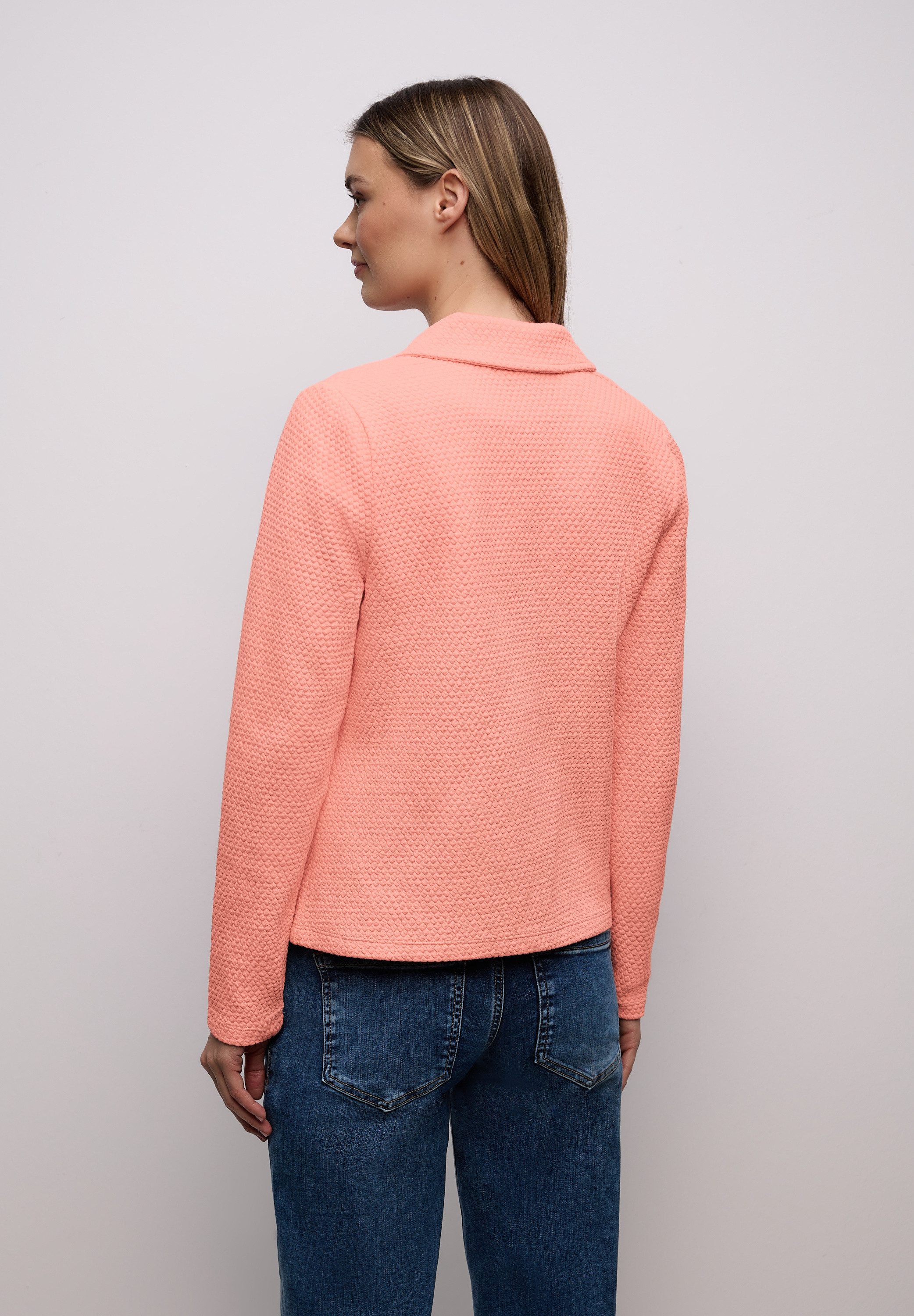 STREET ONE Kurzblazer mit Struktur-Muster